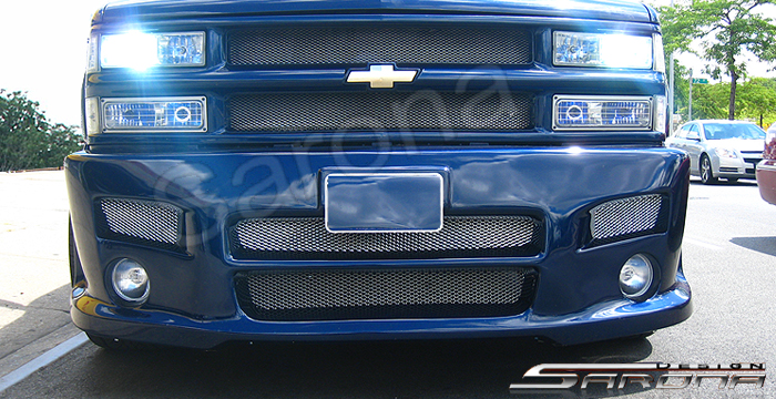 Custom Chevy Suburban Front Bumper  SUV/SAV/Crossover (1992 - 1999) - $590.00 (Part #CH-005-FB)